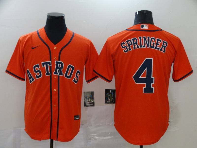 Houston Astros Orange MLB Jersey