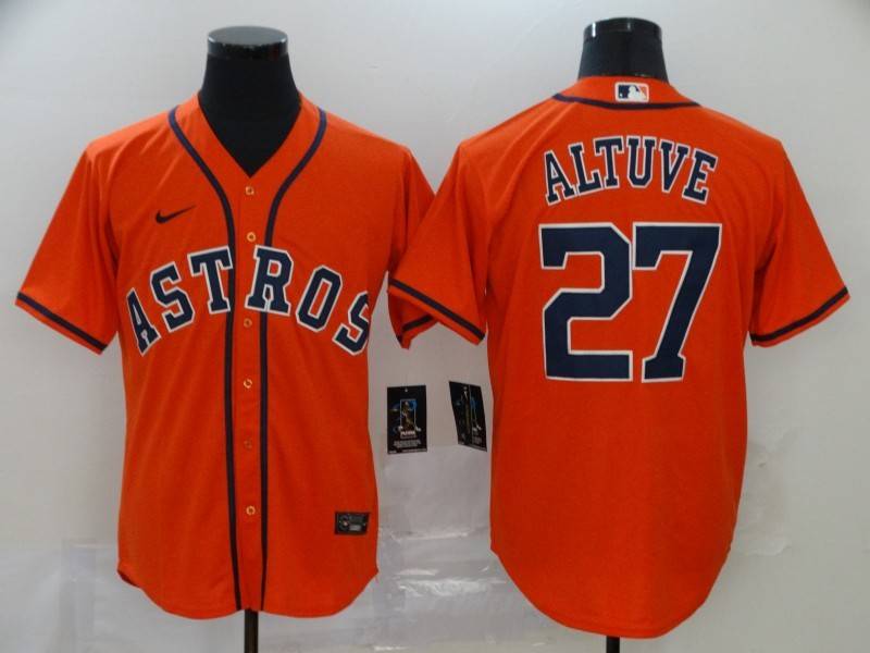 Houston Astros Orange MLB Jersey