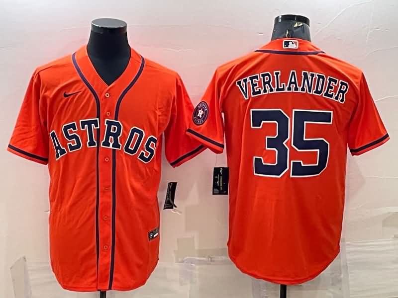 Houston Astros Orange MLB Jersey