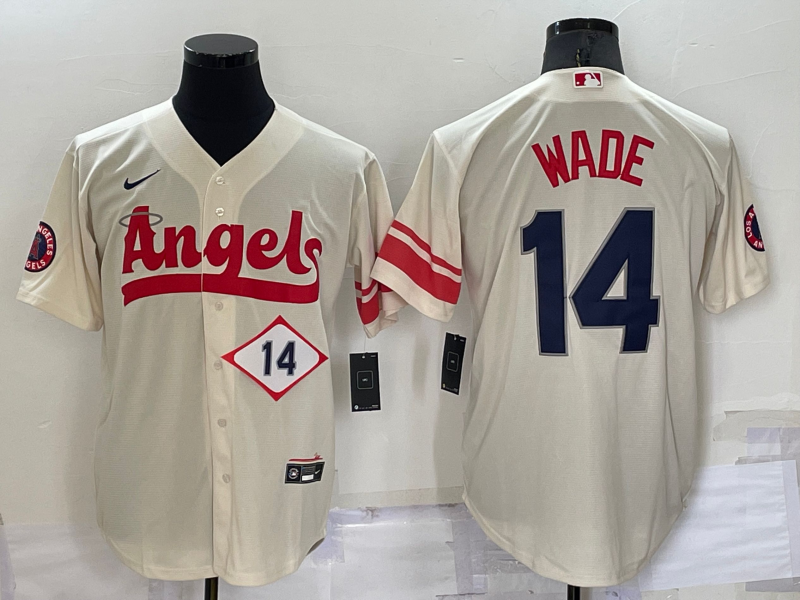 Los Angeles Angels Cream MLB Jersey