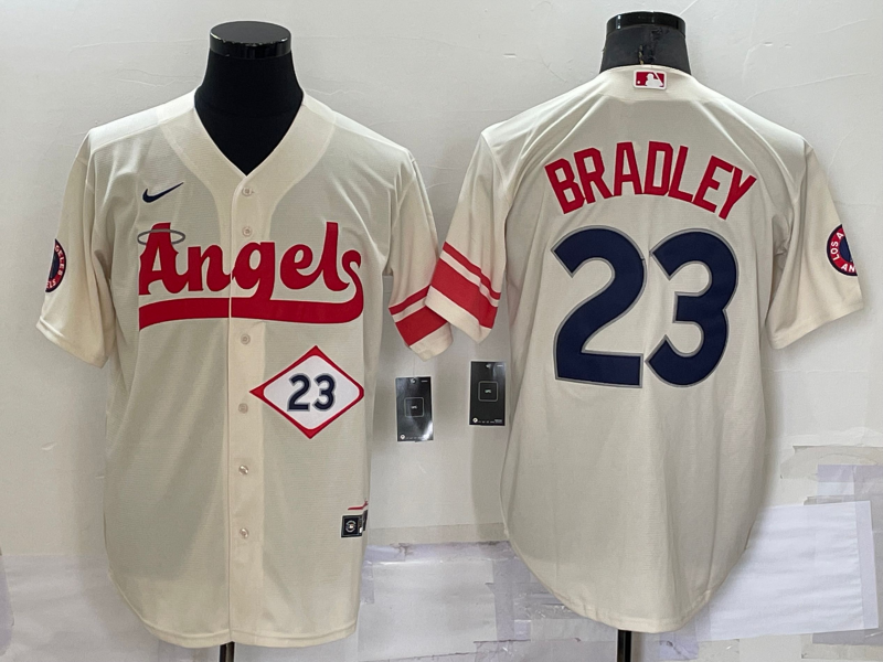 Los Angeles Angels Cream MLB Jersey