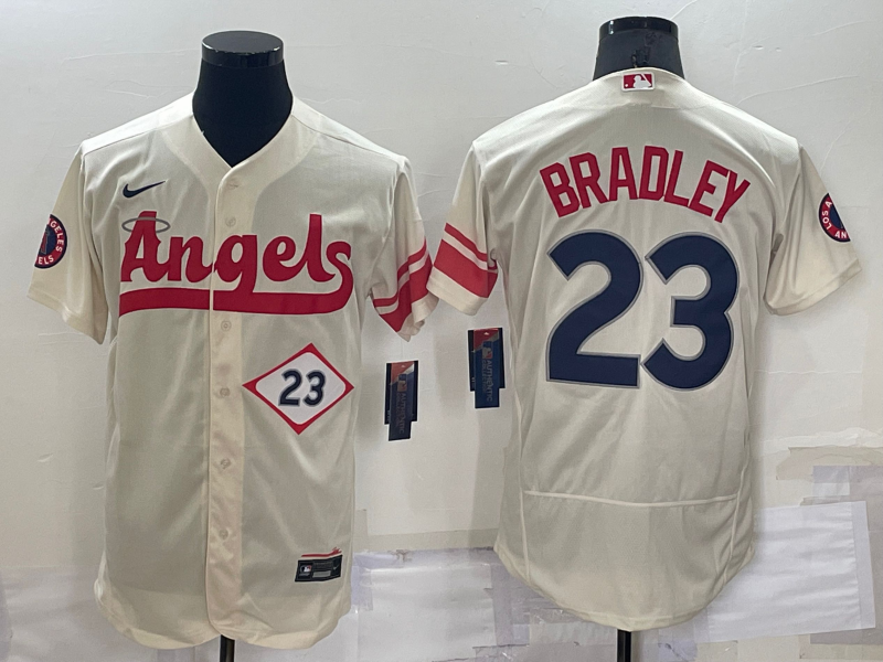 Los Angeles Angels Cream Elite MLB Jersey