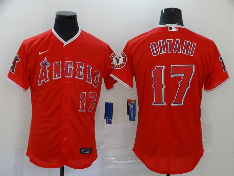 Los Angeles Angels Red Elite MLB Jersey