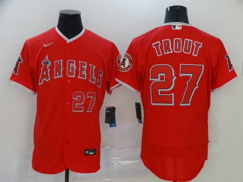 Los Angeles Angels Red Elite MLB Jersey