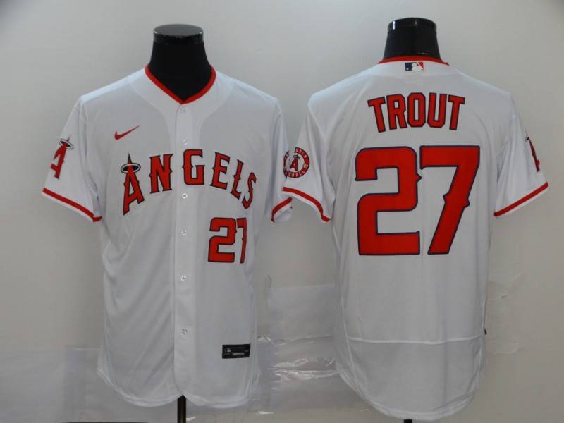 Los Angeles Angels White Elite MLB Jersey