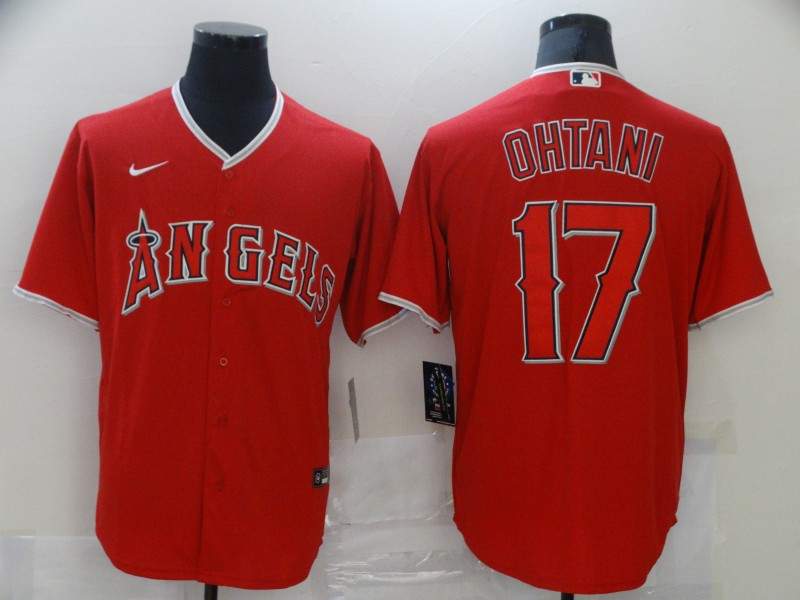 Los Angeles Angels Red MLB Jersey