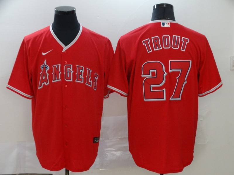 Los Angeles Angels Red MLB Jersey