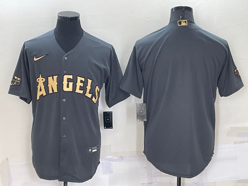 Los Angeles Angels Black ALL STAR MLB Jersey