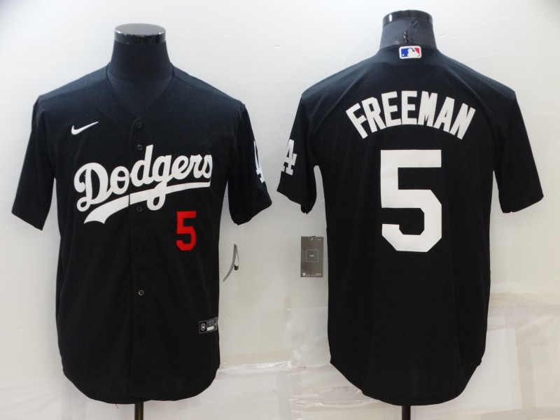 Los Angeles Dodgers Black MLB Jersey