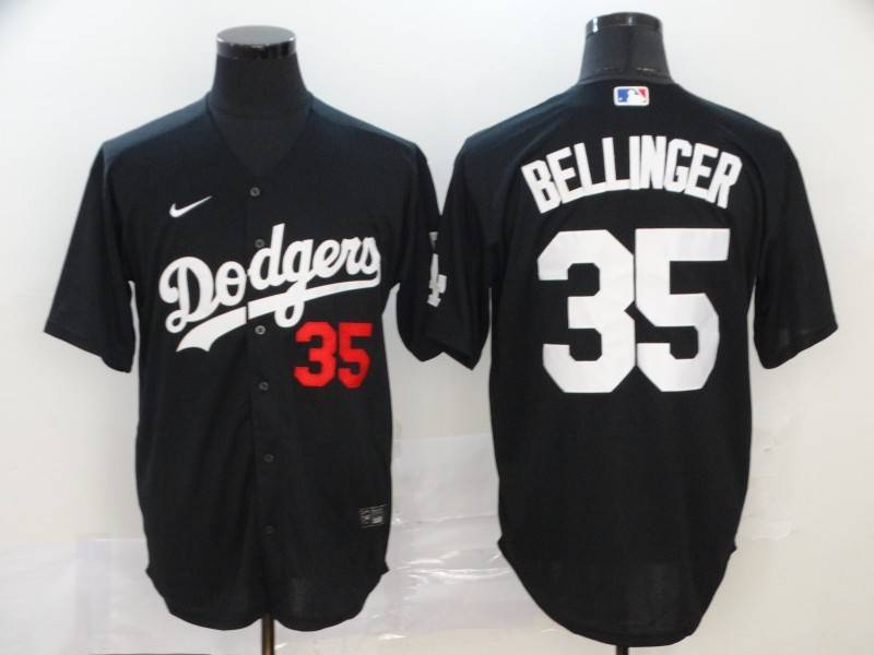 Los Angeles Dodgers Black MLB Jersey