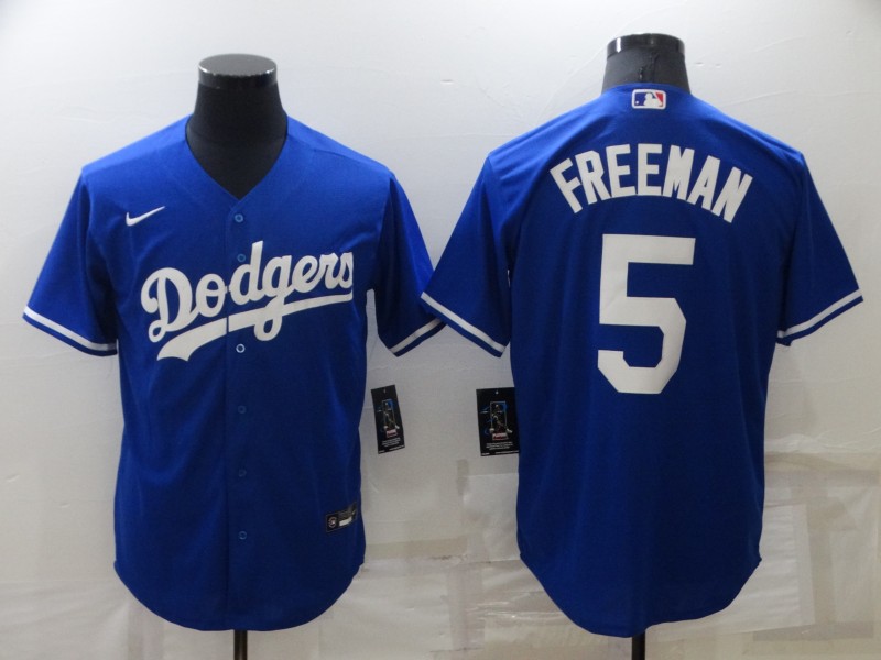 Los Angeles Dodgers Blue MLB Jersey 02