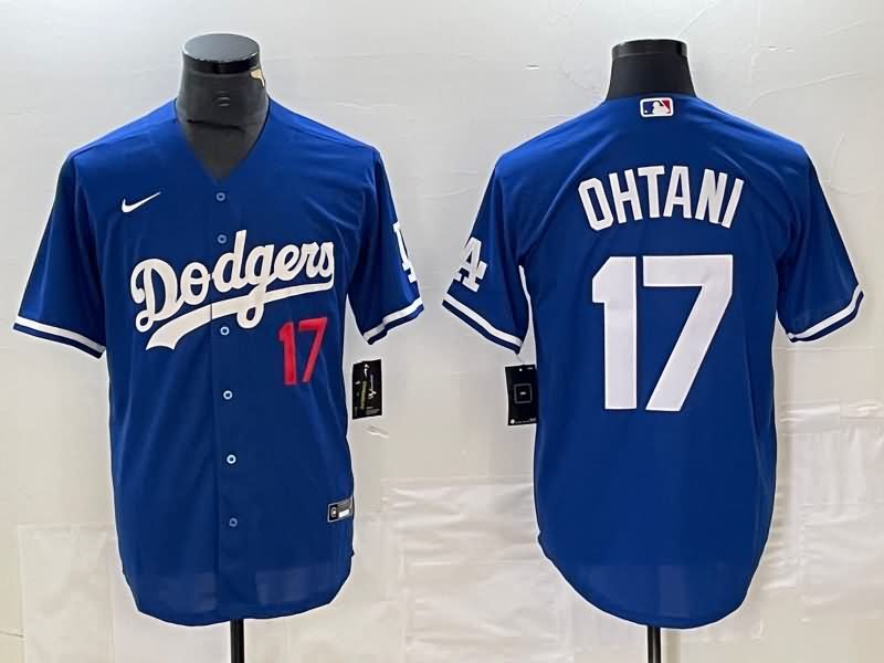 Los Angeles Dodgers Blue MLB Jersey 02