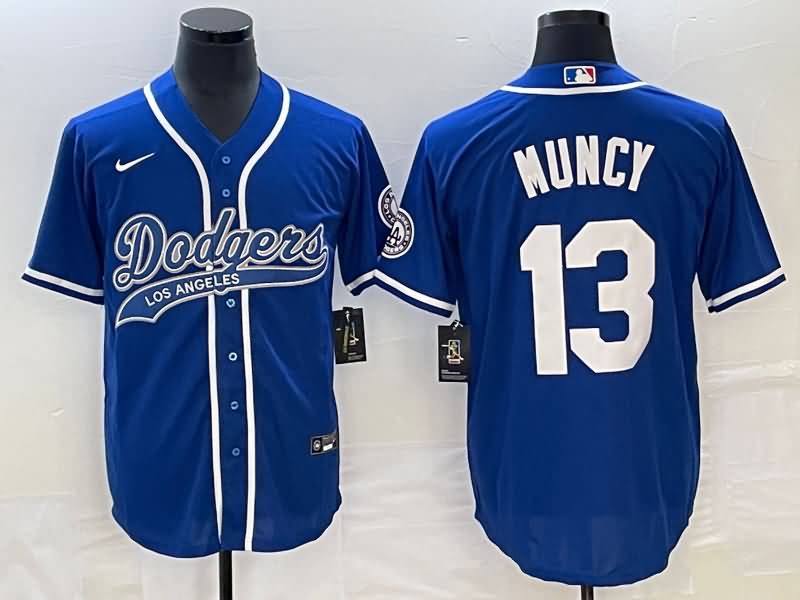 Los Angeles Dodgers Blue MLB Jersey 05