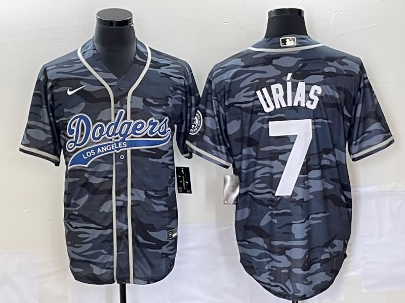 Los Angeles Dodgers Camouflage MLB Jersey