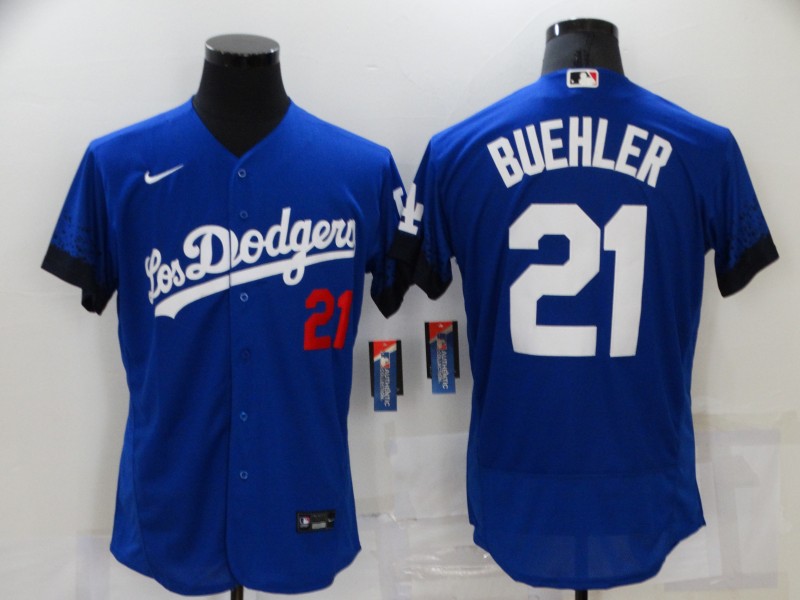 Los Angeles Dodgers Blue Elite MLB Jersey