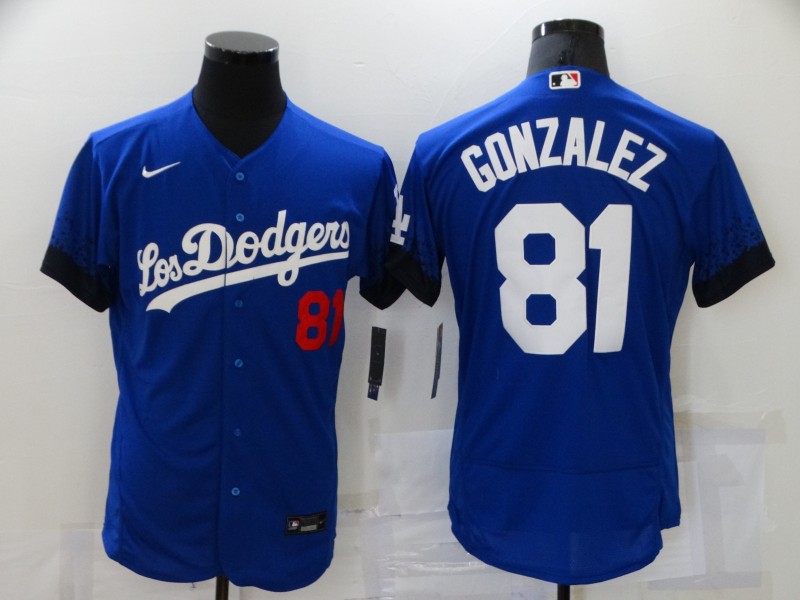 Los Angeles Dodgers Blue Elite MLB Jersey