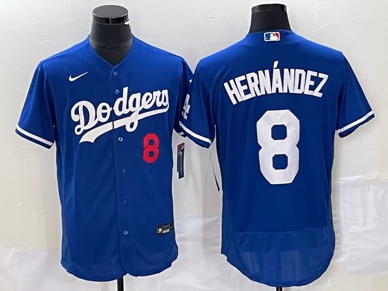 Los Angeles Dodgers Blue Elite MLB Jersey 02