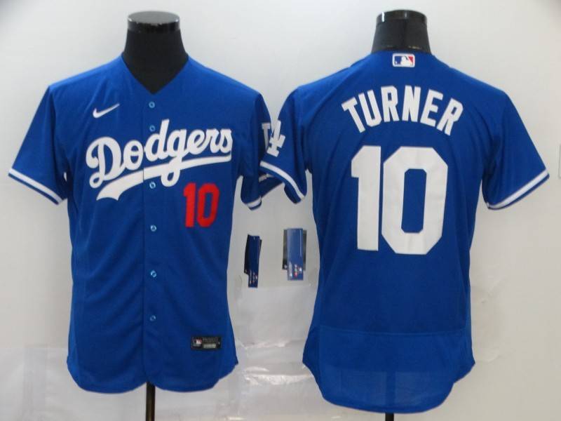 Los Angeles Dodgers Blue Elite MLB Jersey 02