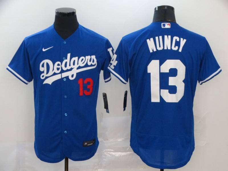 Los Angeles Dodgers Blue Elite MLB Jersey 02