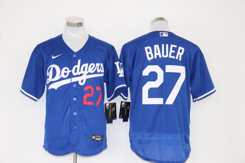 Los Angeles Dodgers Blue Elite MLB Jersey 02