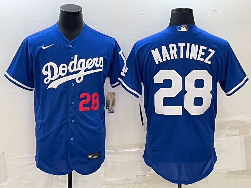 Los Angeles Dodgers Blue Elite MLB Jersey 02