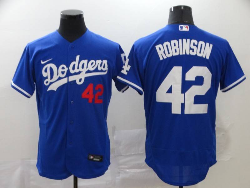 Los Angeles Dodgers Blue Elite MLB Jersey 02