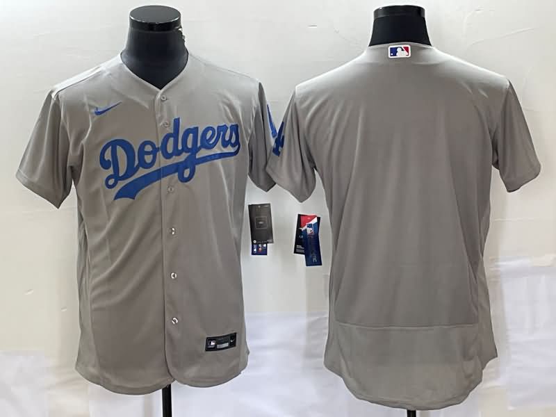 Los Angeles Dodgers Grey Elite MLB Jersey