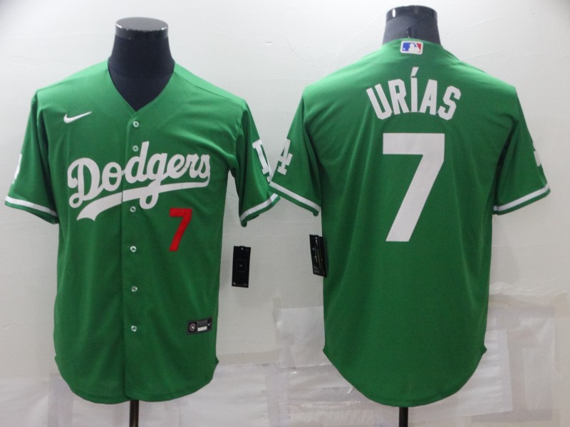 Los Angeles Dodgers Green MLB Jersey