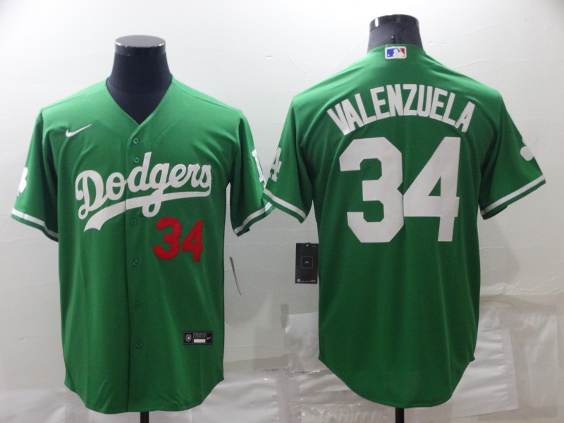 Los Angeles Dodgers Green MLB Jersey