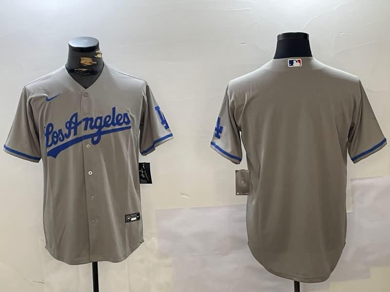 Los Angeles Dodgers Grey MLB Jersey