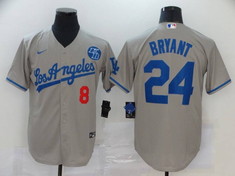 Los Angeles Dodgers Grey MLB Jersey