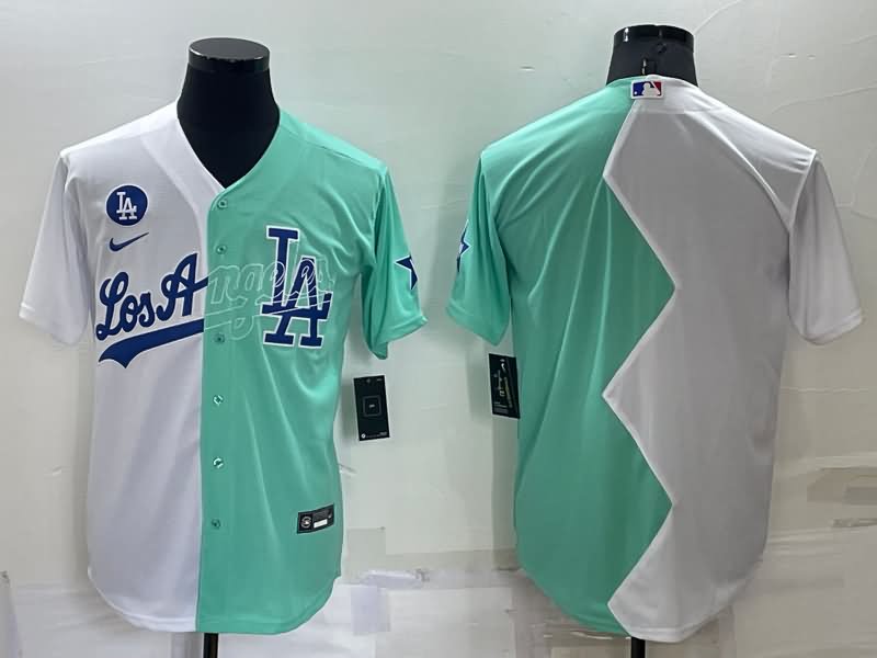 Los Angeles Dodgers Green White MLB Jersey