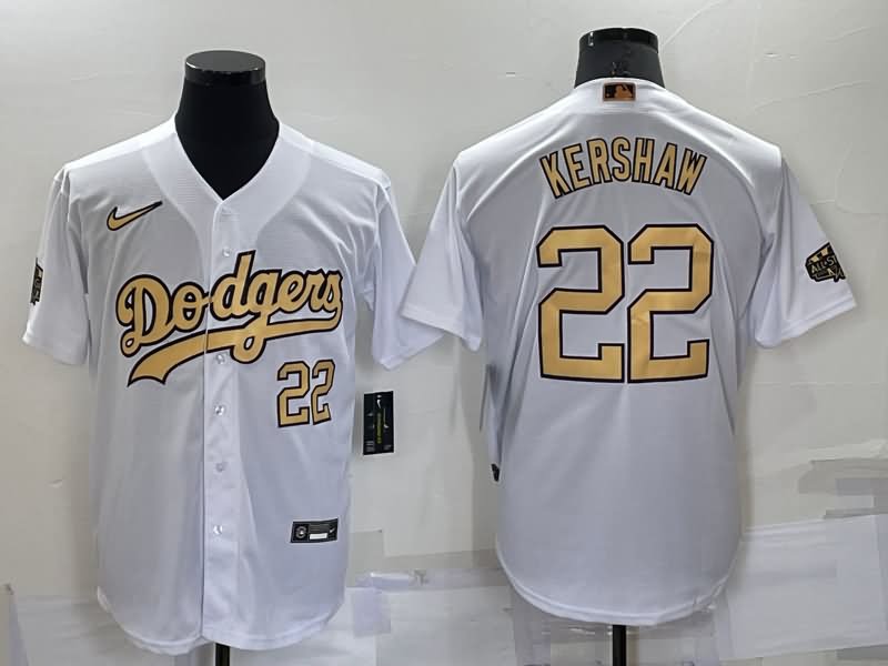 Los Angeles Dodgers White ALL STAR MLB Jersey