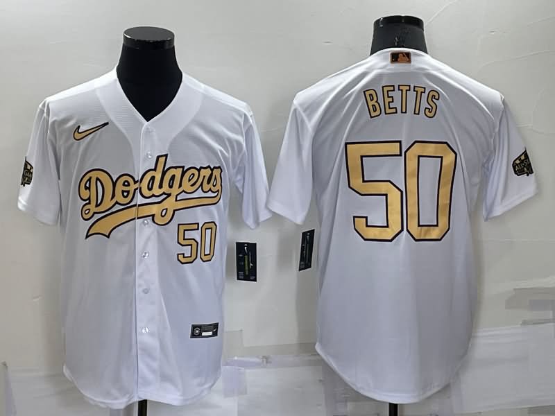 Los Angeles Dodgers White ALL STAR MLB Jersey