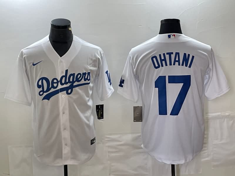 Los Angeles Dodgers White MLB Jersey