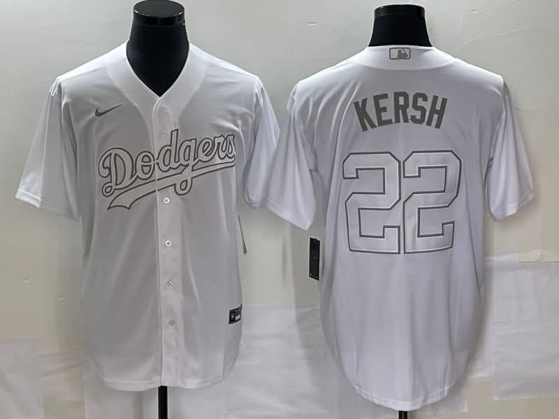 Los Angeles Dodgers White MLB Jersey 04