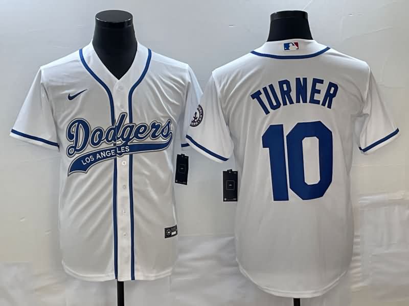 Los Angeles Dodgers White MLB Jersey 05