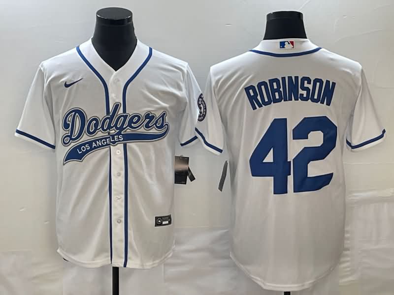 Los Angeles Dodgers White MLB Jersey 05