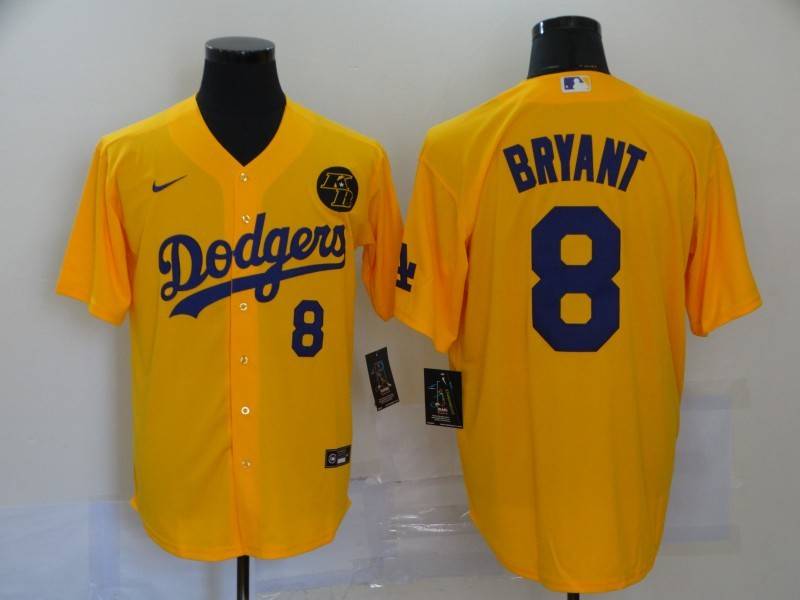 Los Angeles Dodgers Yellow MLB Jersey