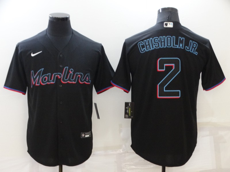 Miami Marlins Black MLB Jersey