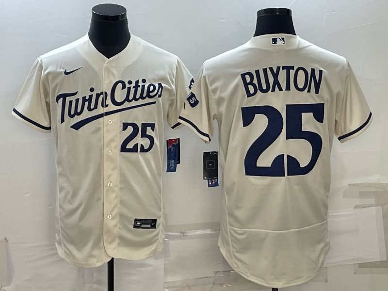 Minnesota Twins Cream Elite MLB Jersey