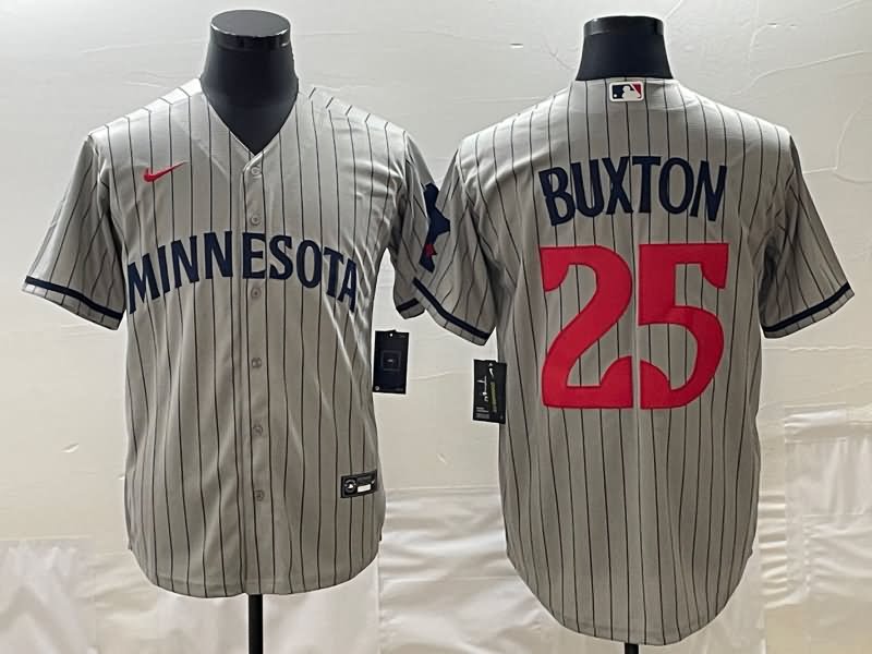 Minnesota Twins Grey MLB Jersey