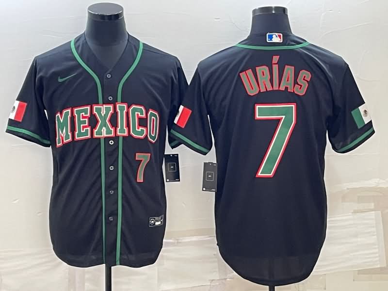 Mexico Black Baseball Jersey