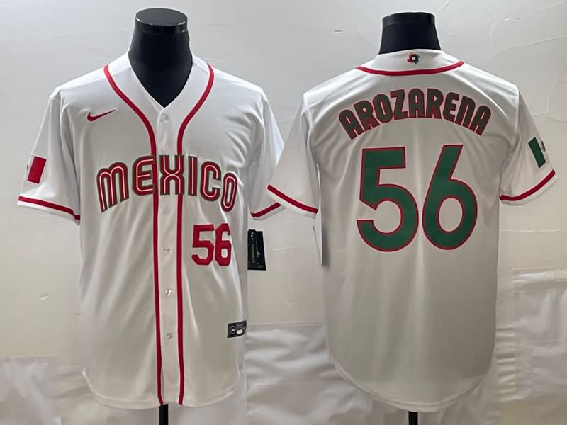 Mexico White Baseball Jersey