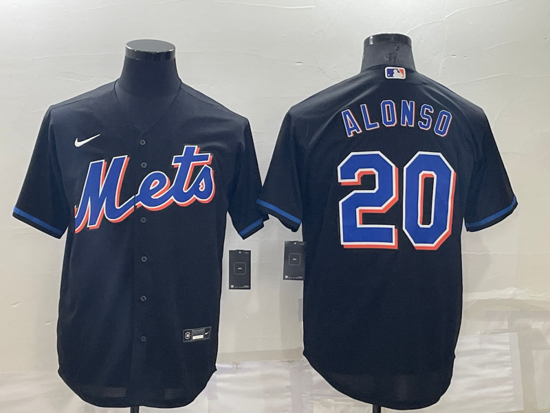 New York Mets Black MLB Jersey