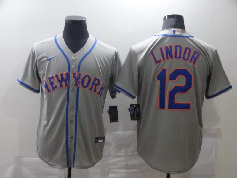 New York Mets Grey MLB Jersey