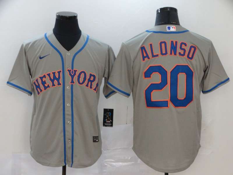 New York Mets Grey MLB Jersey