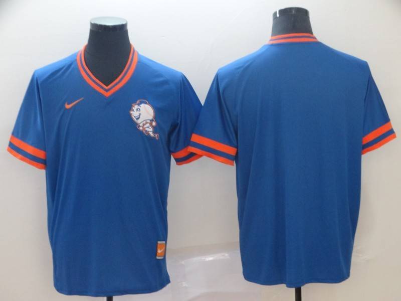 New York Mets Blue Retro MLB Jersey