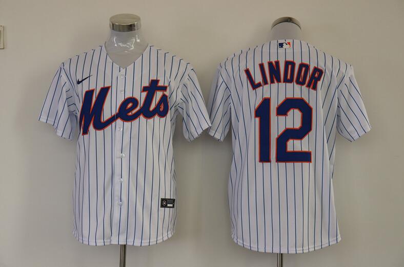 New York Mets White MLB Jersey