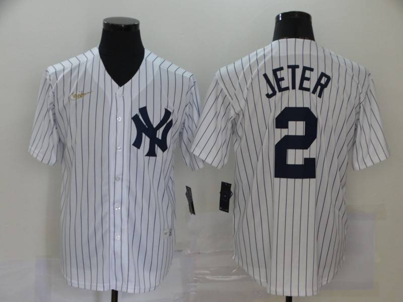 New York Yankees White Cooperstown Collection MLB Jersey